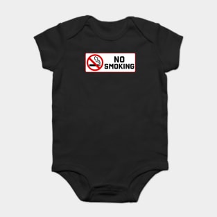 No Smoking Baby Bodysuit